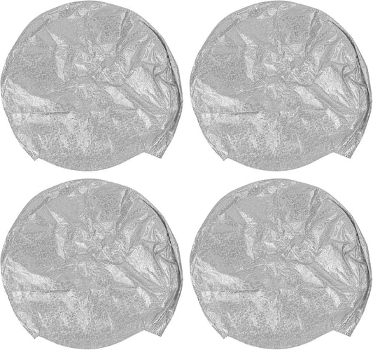 Housses de rangement pour pneus – protection UV, résistant à l'eau, en aluminium, 4 pièces