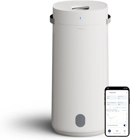 Purificateur et Humidificateur BLUEAIR 2 en 1 avec Technologie HEPASilent™
